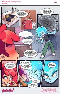 Scrawled 5: Burning Passion - Porn Comics page 1
