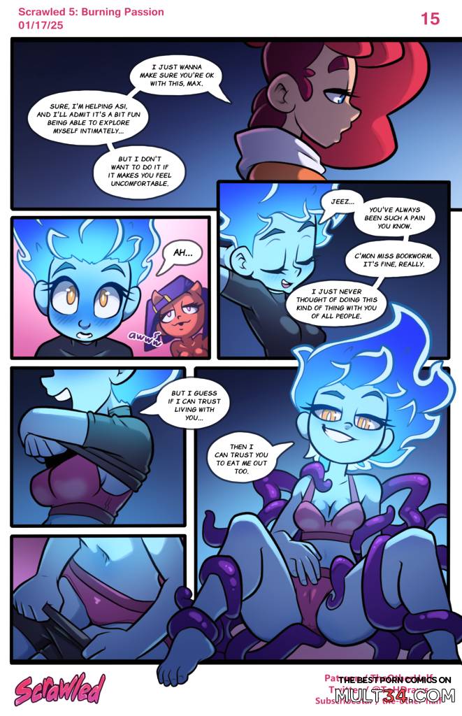 Scrawled 5: Burning Passion - Porn Comics page 15