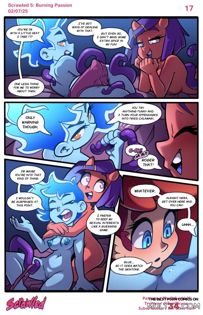 Scrawled 5: Burning Passion - Porn Comics page 17