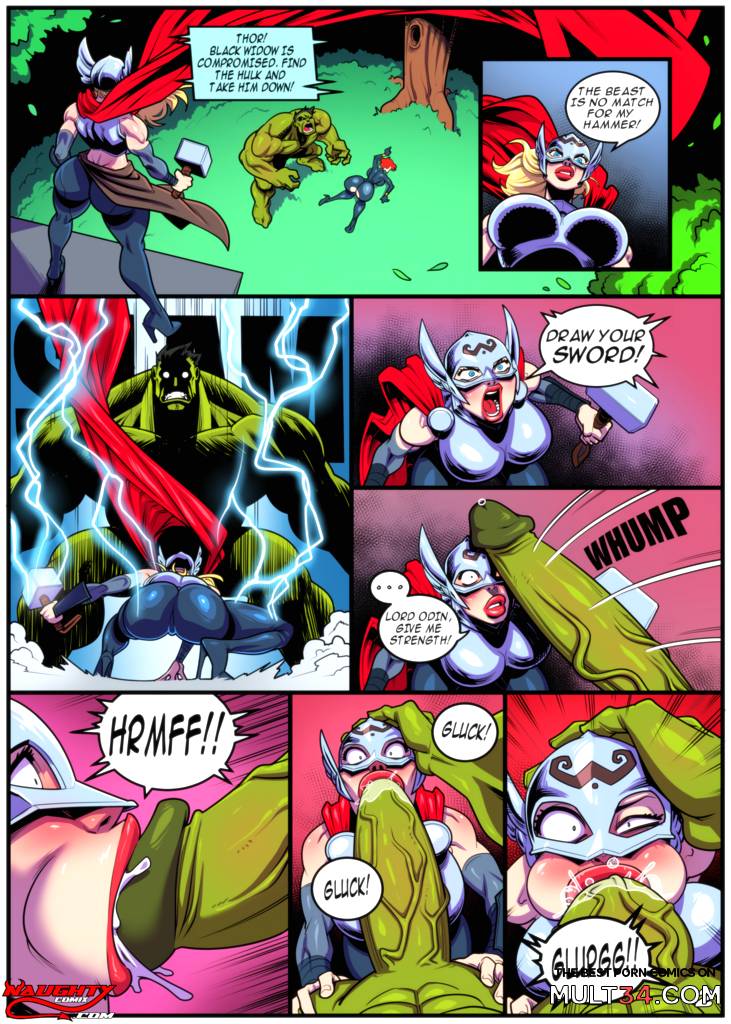 The Insatiable Hulk - Porn Comics page 2