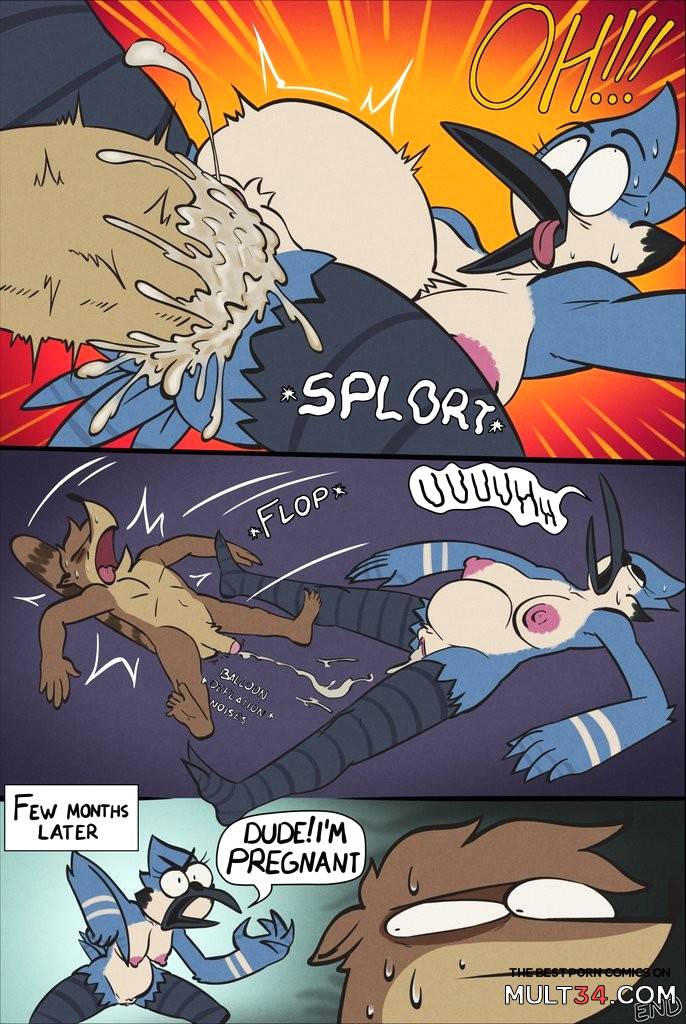 A regular show comic - Porn Comics page 8