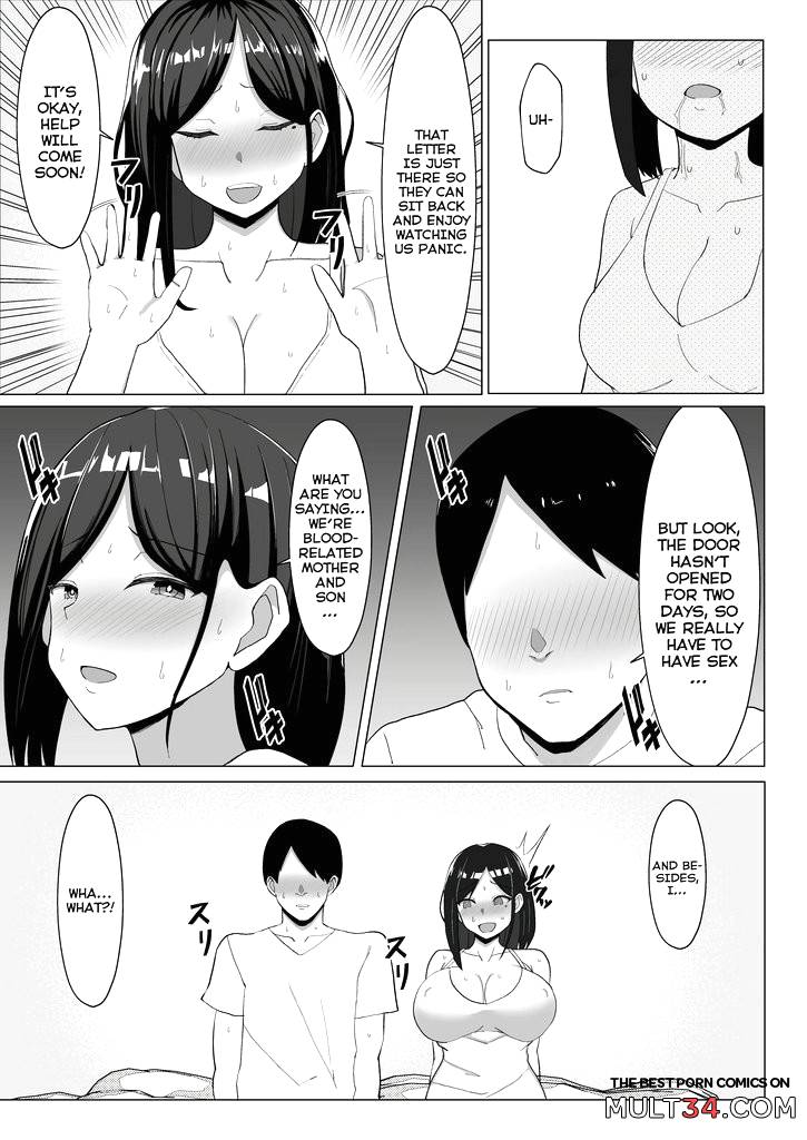 A Room I Can't Leave Without Having Incestuous Sex With My Mom page 16