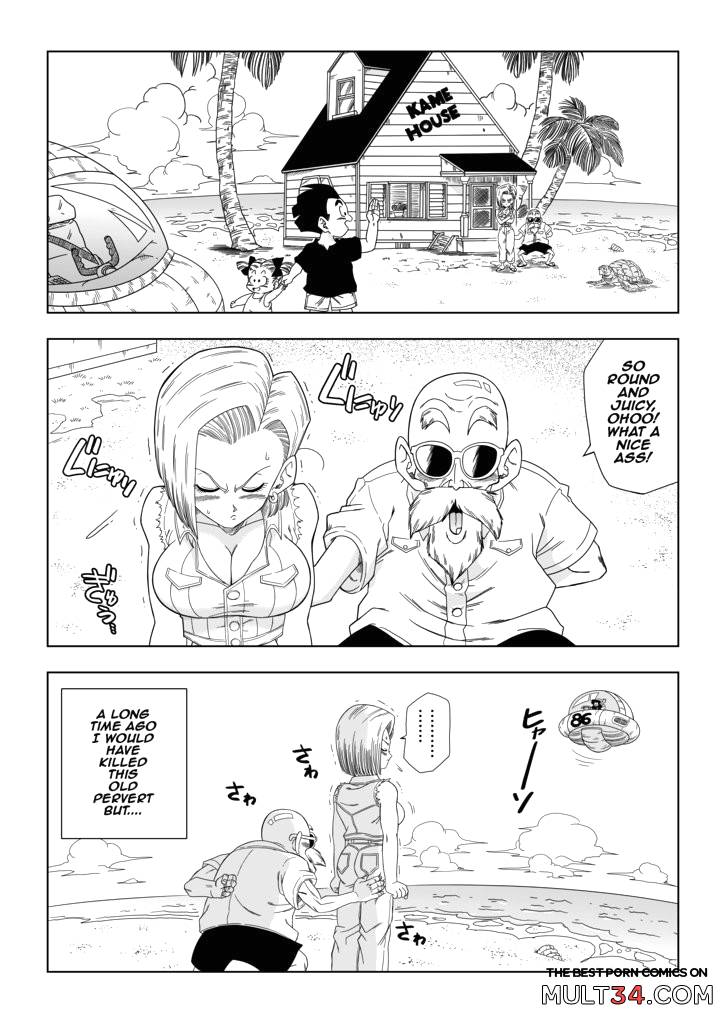 Android 18 vs Master Roshi page 2