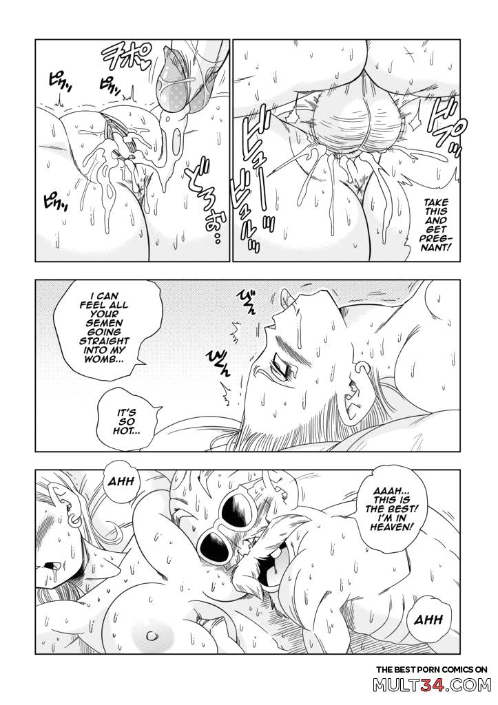 Android 18 vs Master Roshi page 21