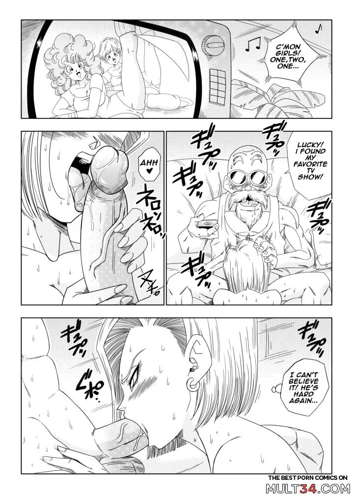 Android 18 vs Master Roshi page 23