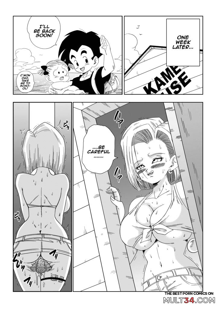 Android 18 vs Master Roshi page 29
