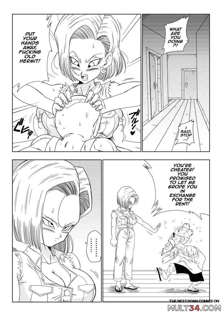Android 18 vs Master Roshi page 5