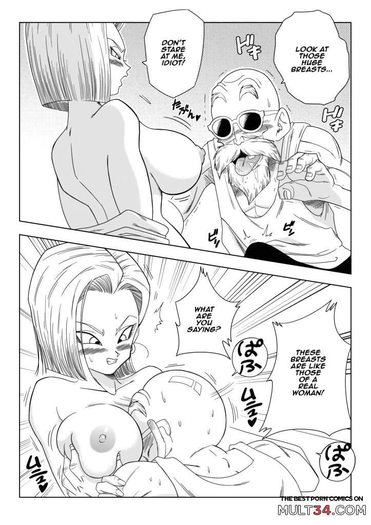 Android 18 vs Master Roshi page 7