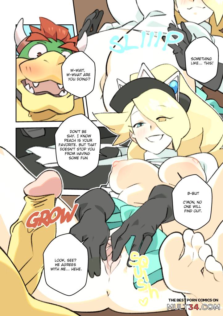 Drift into Rosalina's Galaxy - Porn Comics page 5
