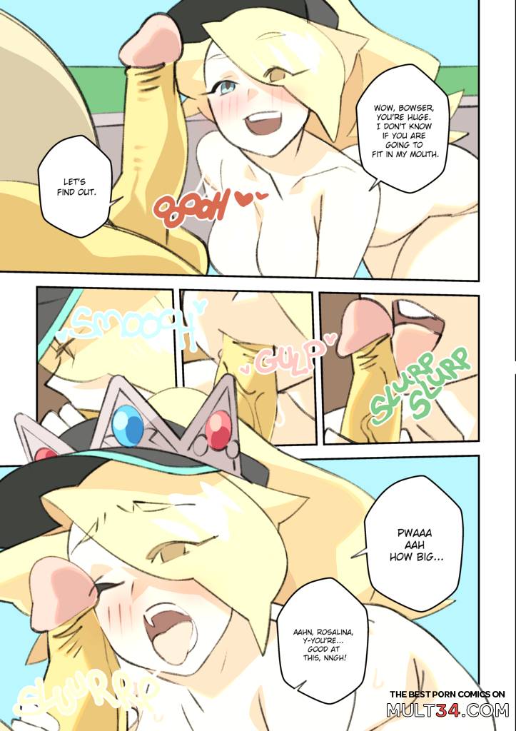 Drift into Rosalina's Galaxy - Porn Comics page 8