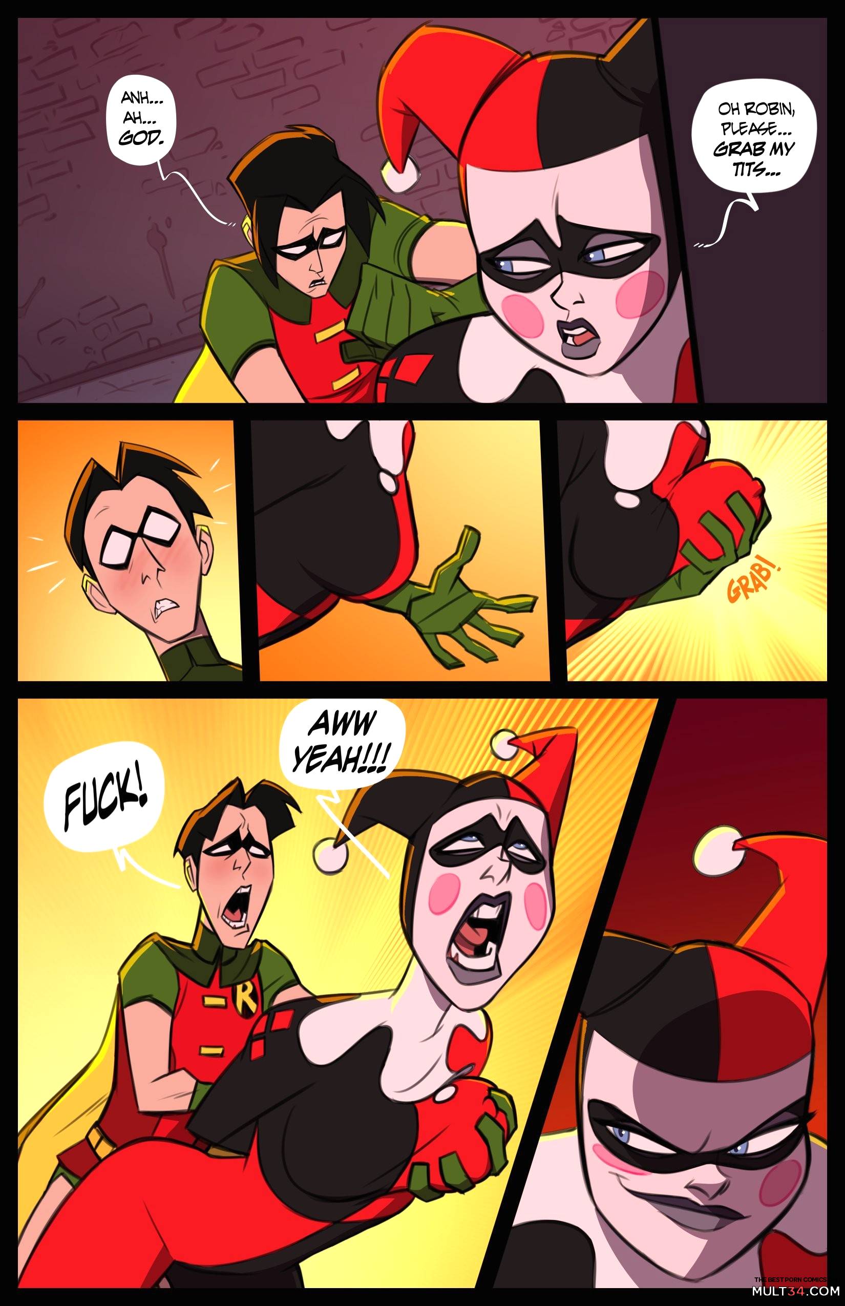 Harley Quinn & Jason Todd - Porn Comics page 5