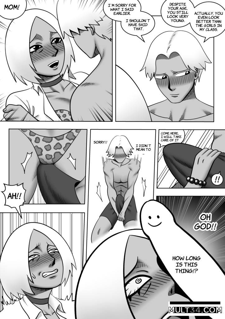 Mother and Son on a desert island 1 page 12