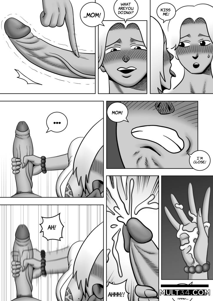 Mother and Son on a desert island 1 page 13