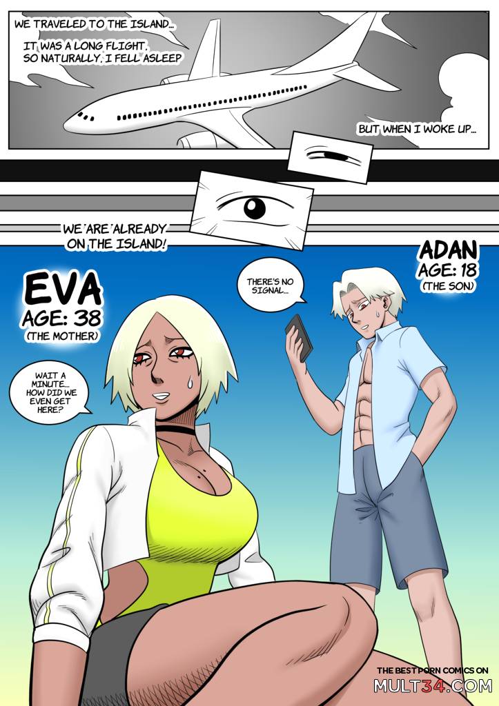 Mother and Son on a desert island 1 page 3