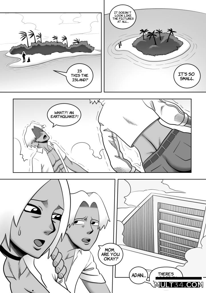 Mother and Son on a desert island 1 page 4