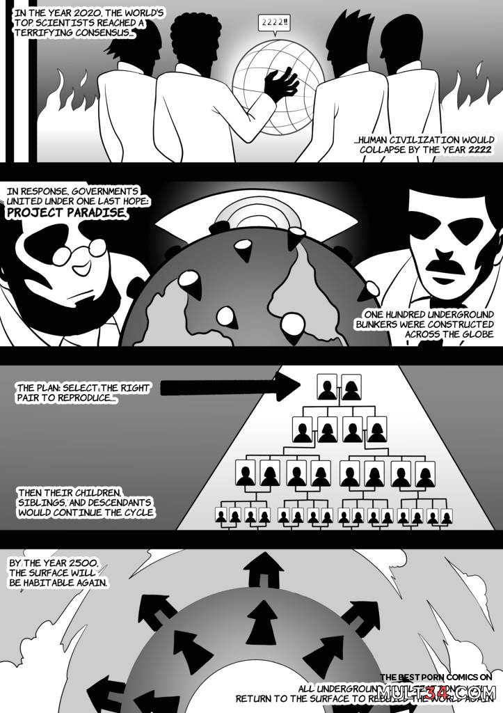 Mother and Son on a desert island 1 page 8