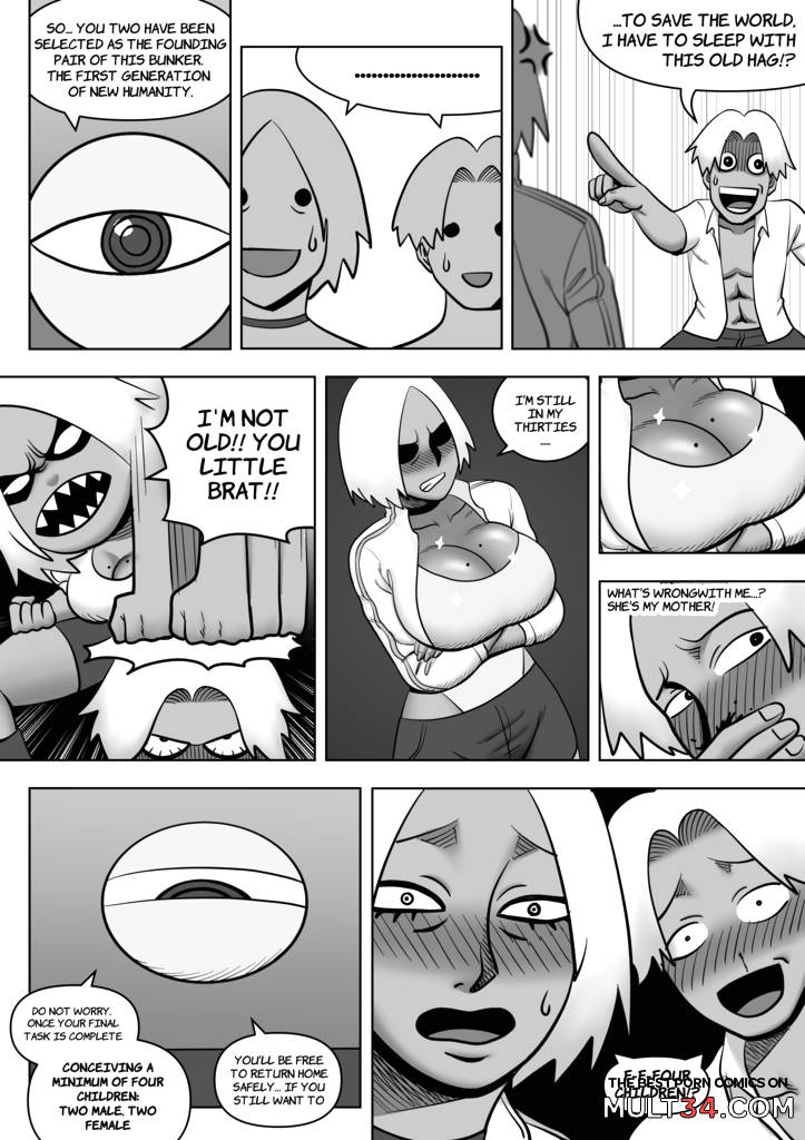 Mother and Son on a desert island 1 page 9