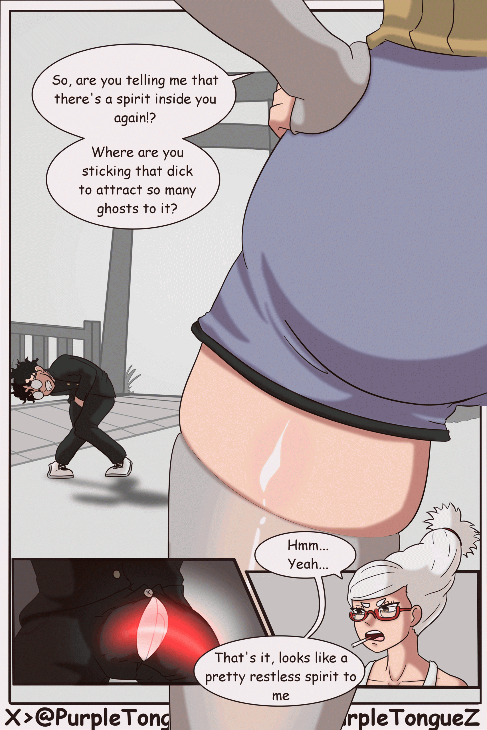 A ghost in my Pants - Porn Comics page 4