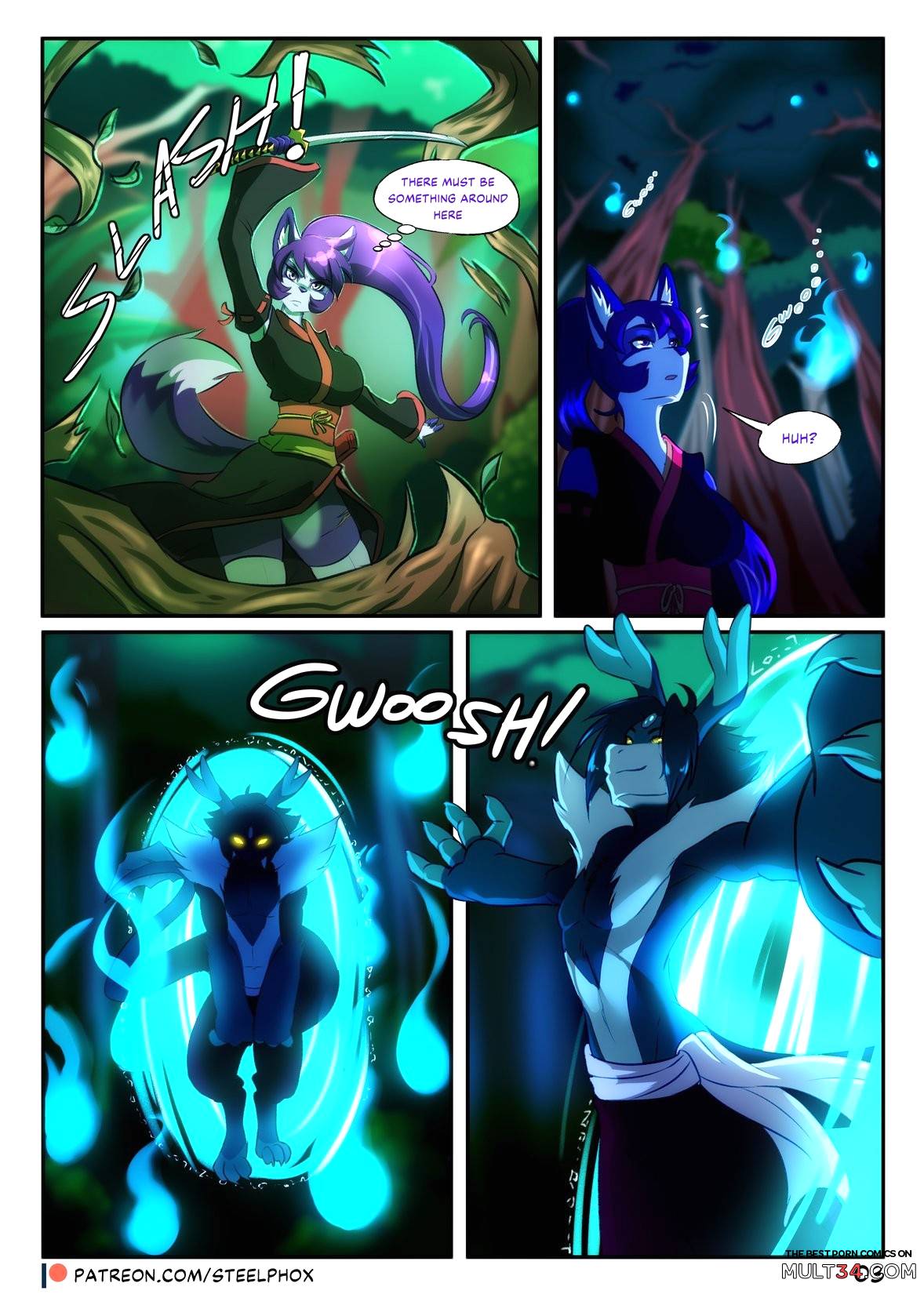 A Strange Encounter - Porn Comics page 4