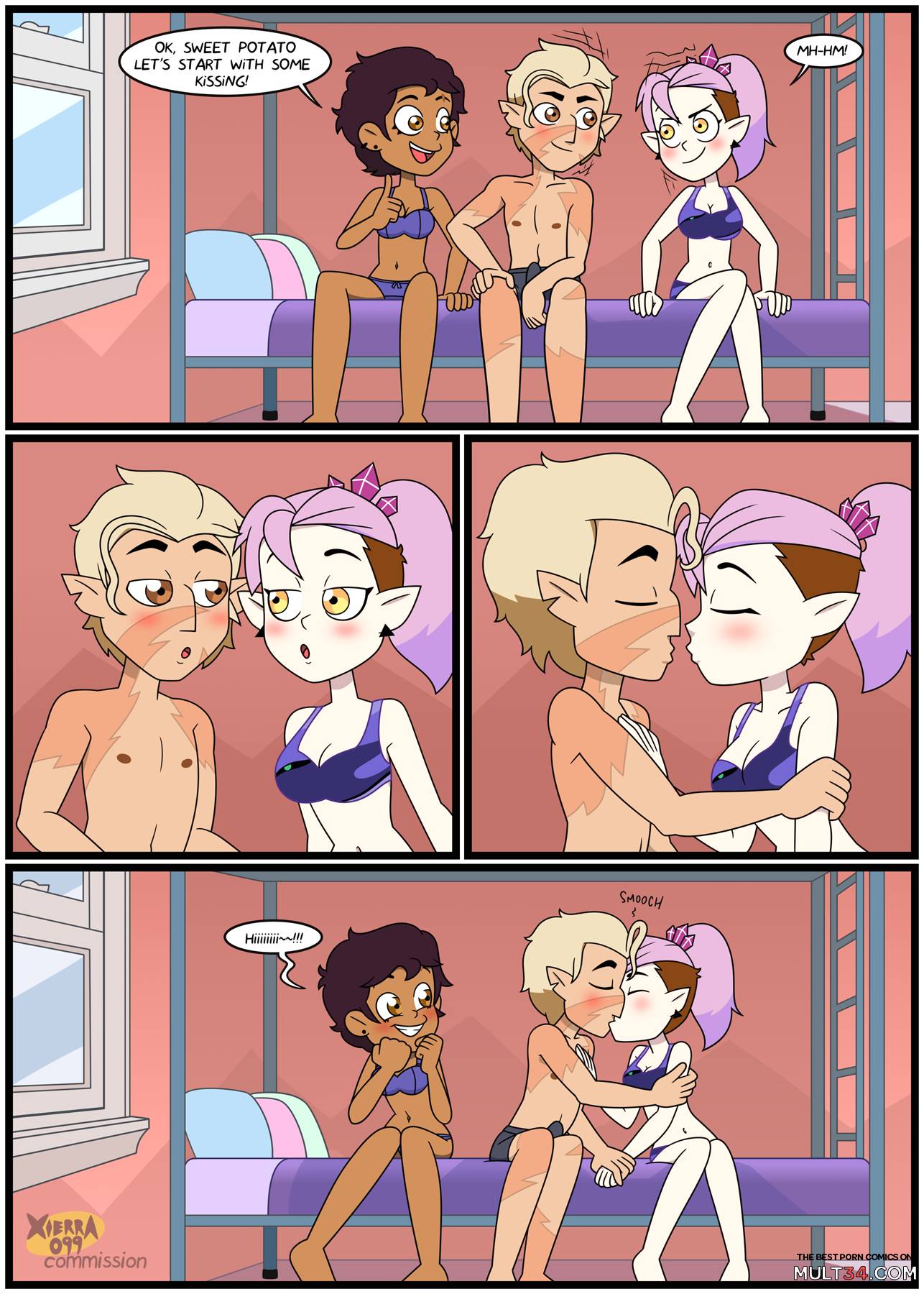 Amity tries dick for the first time - Porn Comics page 2