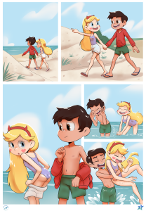 Beach Day - Porn Comics page 1