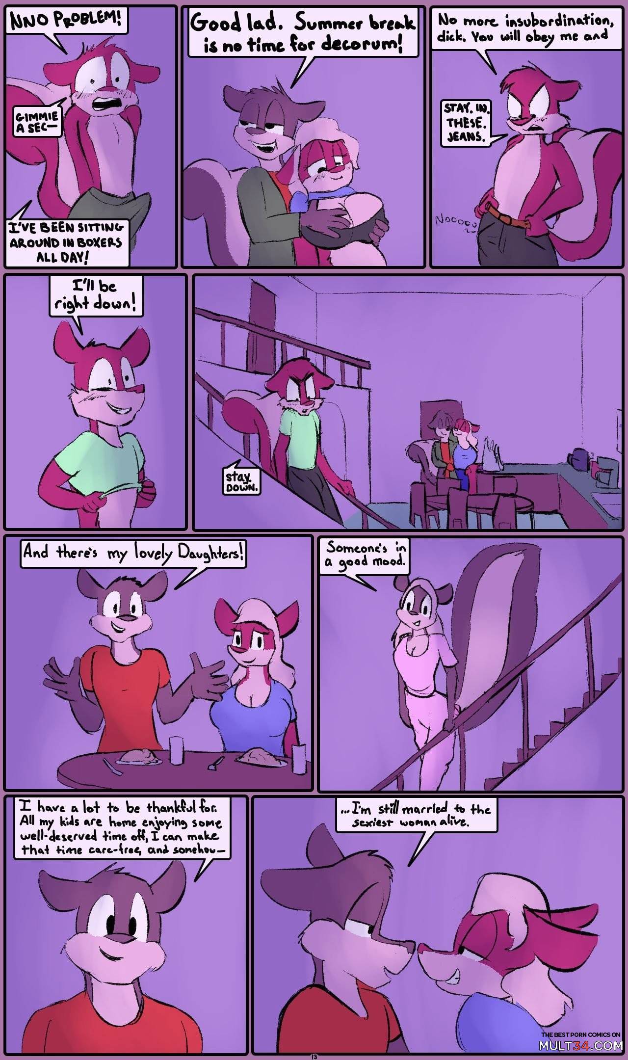 Brambletree Family Summer Vacation - Porn Comics page 13