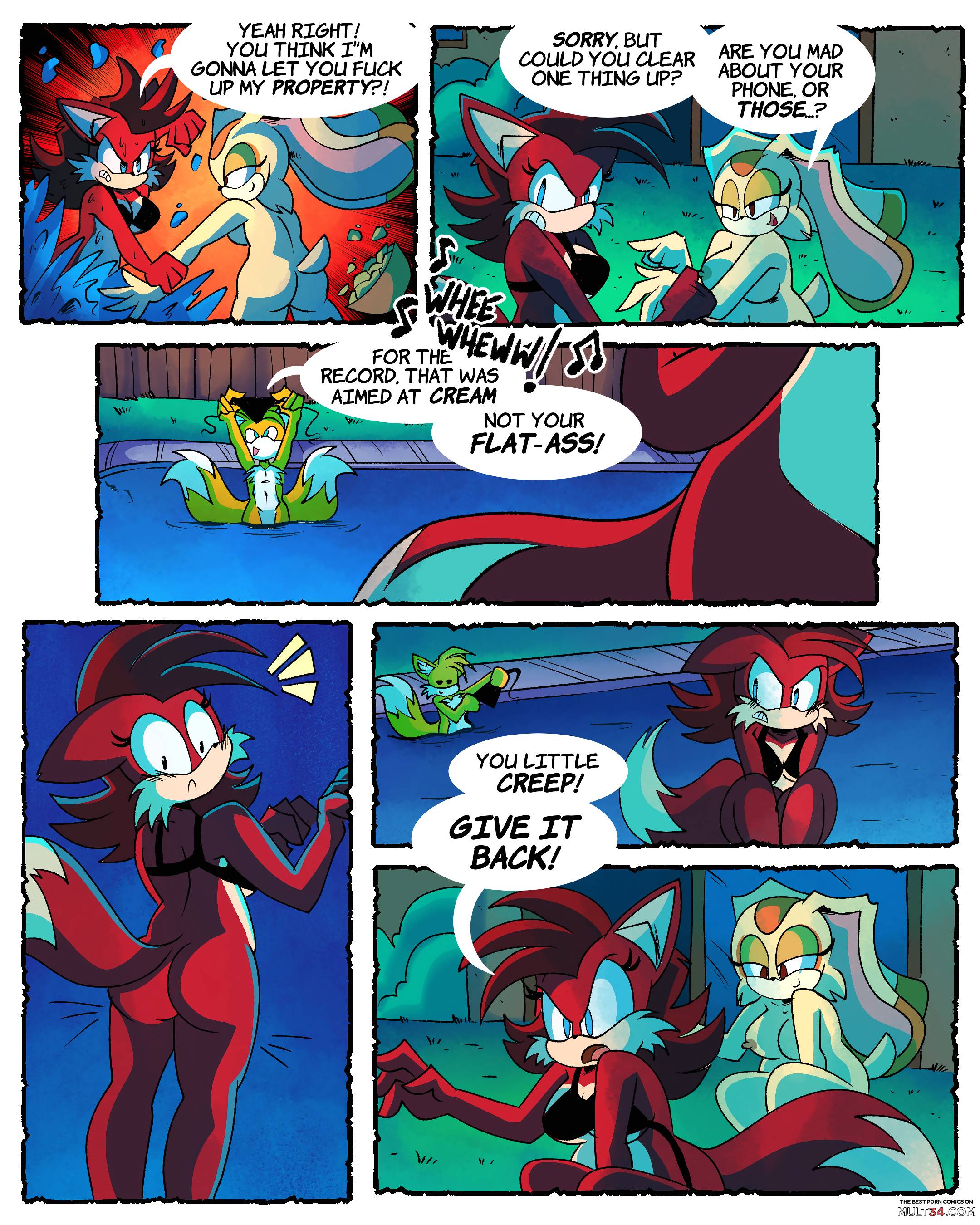 Caught in the Moonlight - Porn Comics page 16