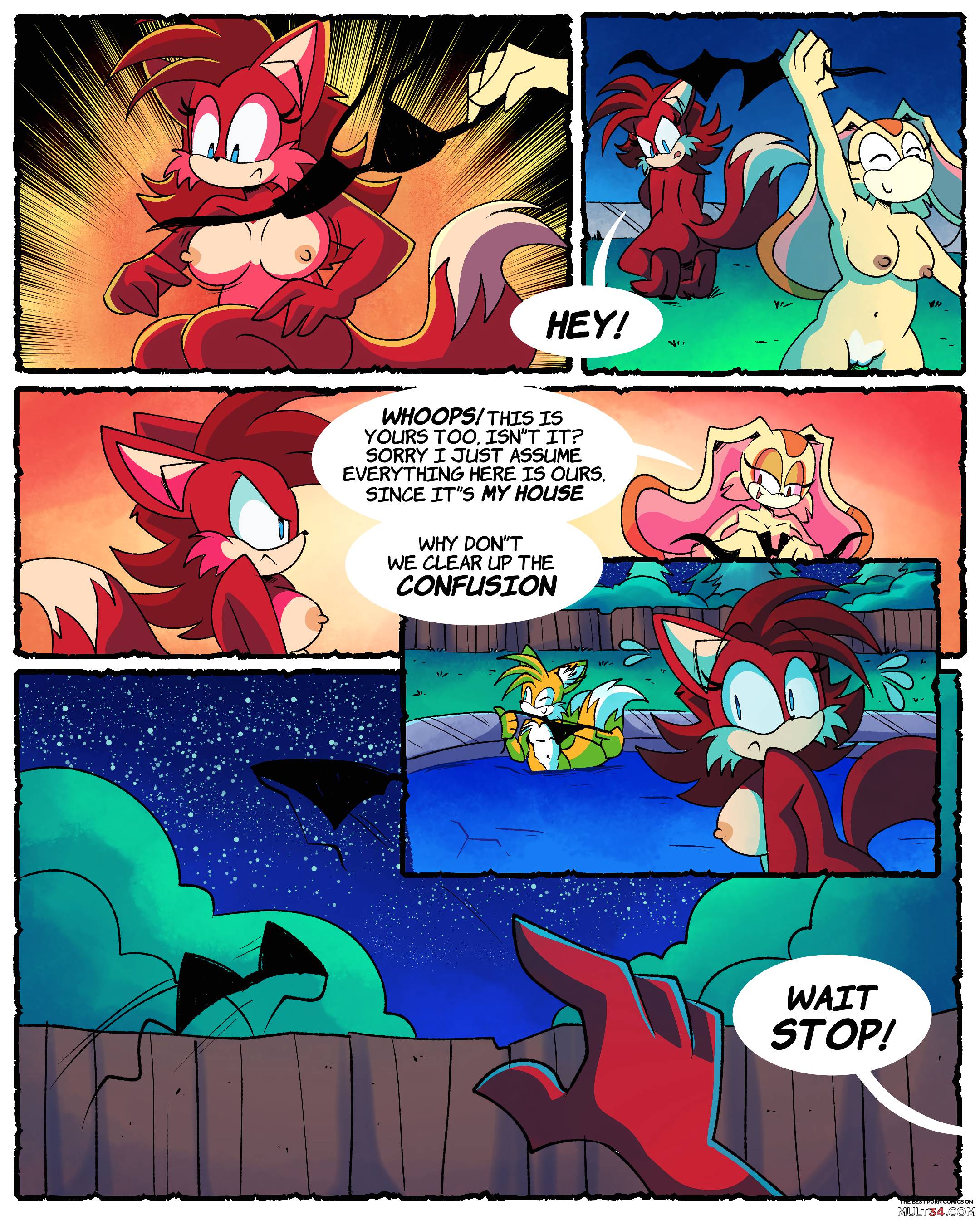 Caught in the Moonlight - Porn Comics page 17
