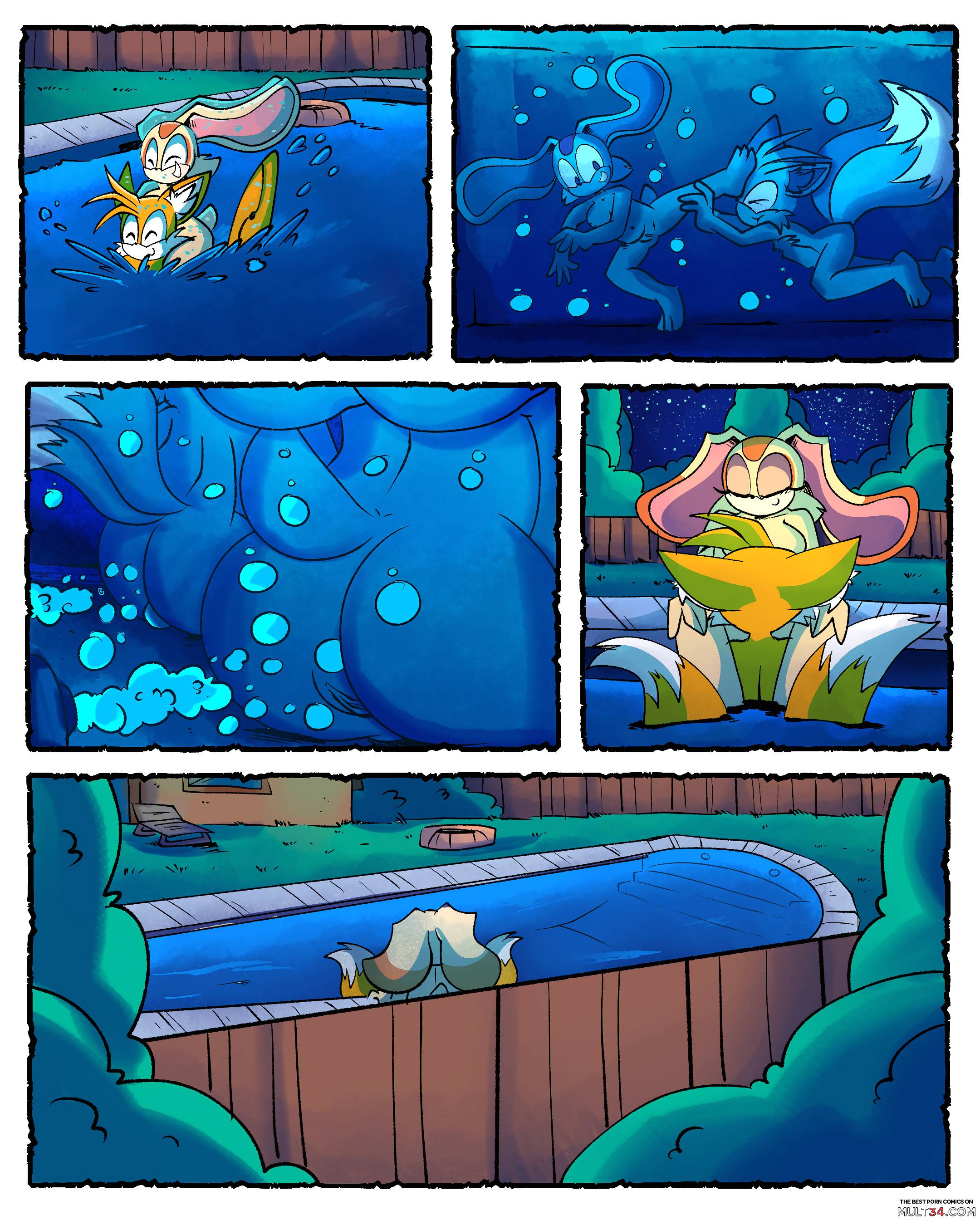 Caught in the Moonlight - Porn Comics page 5