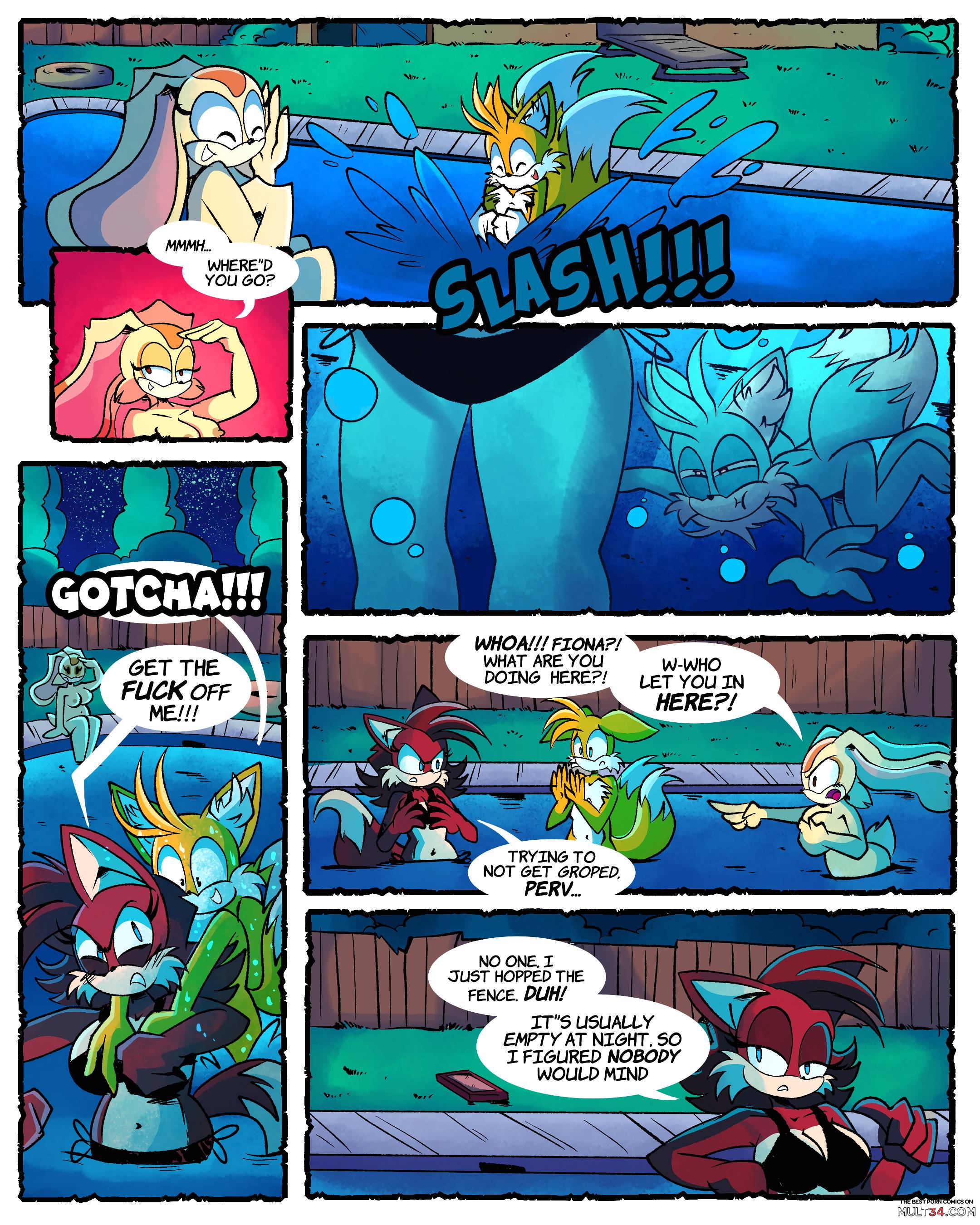 Caught in the Moonlight - Porn Comics page 6
