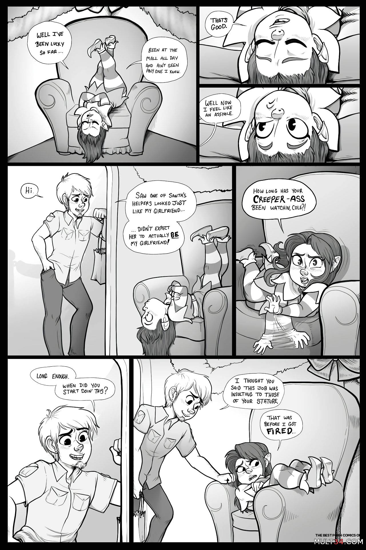 Christmas Elf - Porn Comics page 2
