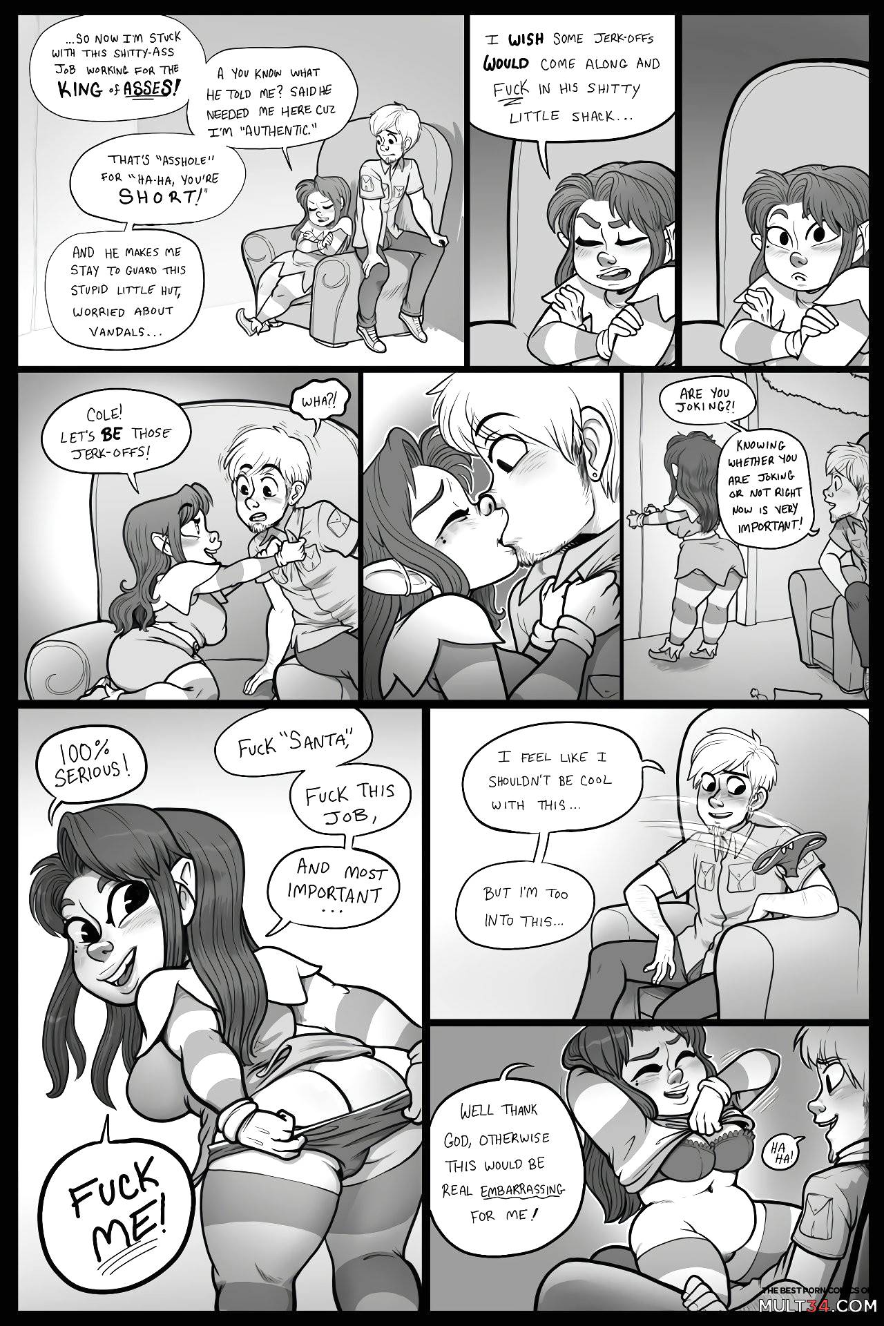 Christmas Elf - Porn Comics page 3