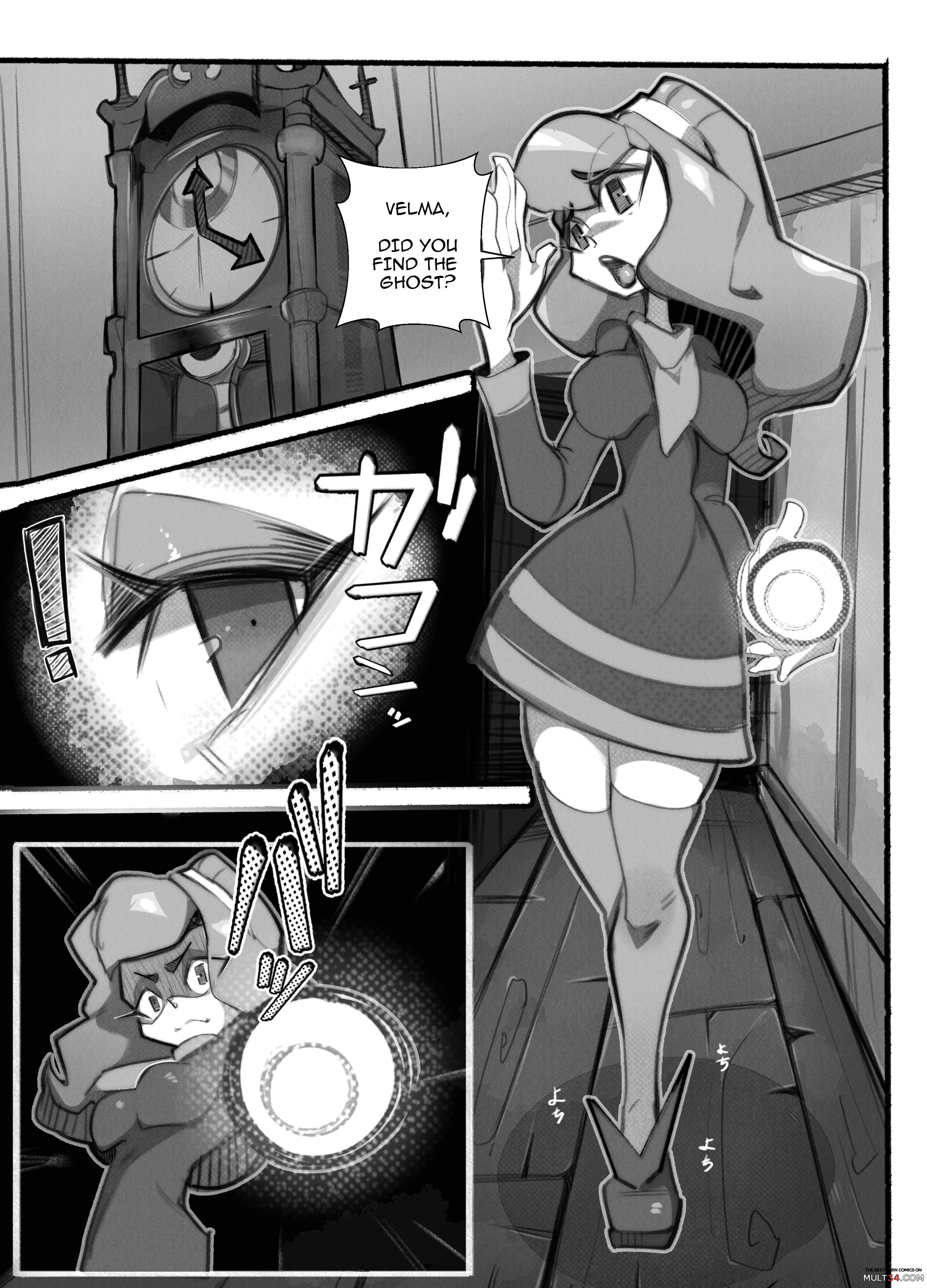 Detective girls and The Horny Ghost - Porn Comics page 15