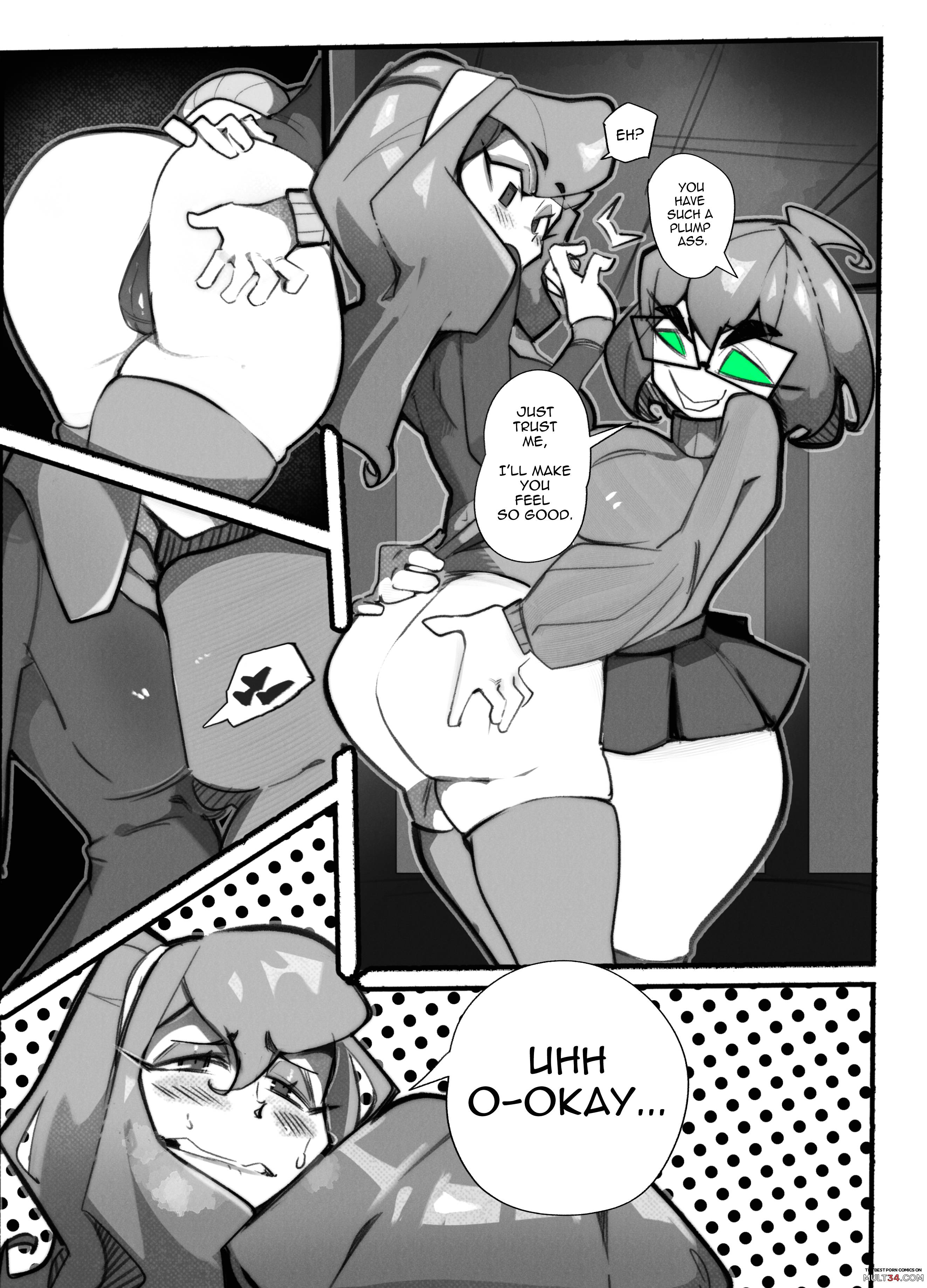 Detective girls and The Horny Ghost - Porn Comics page 17