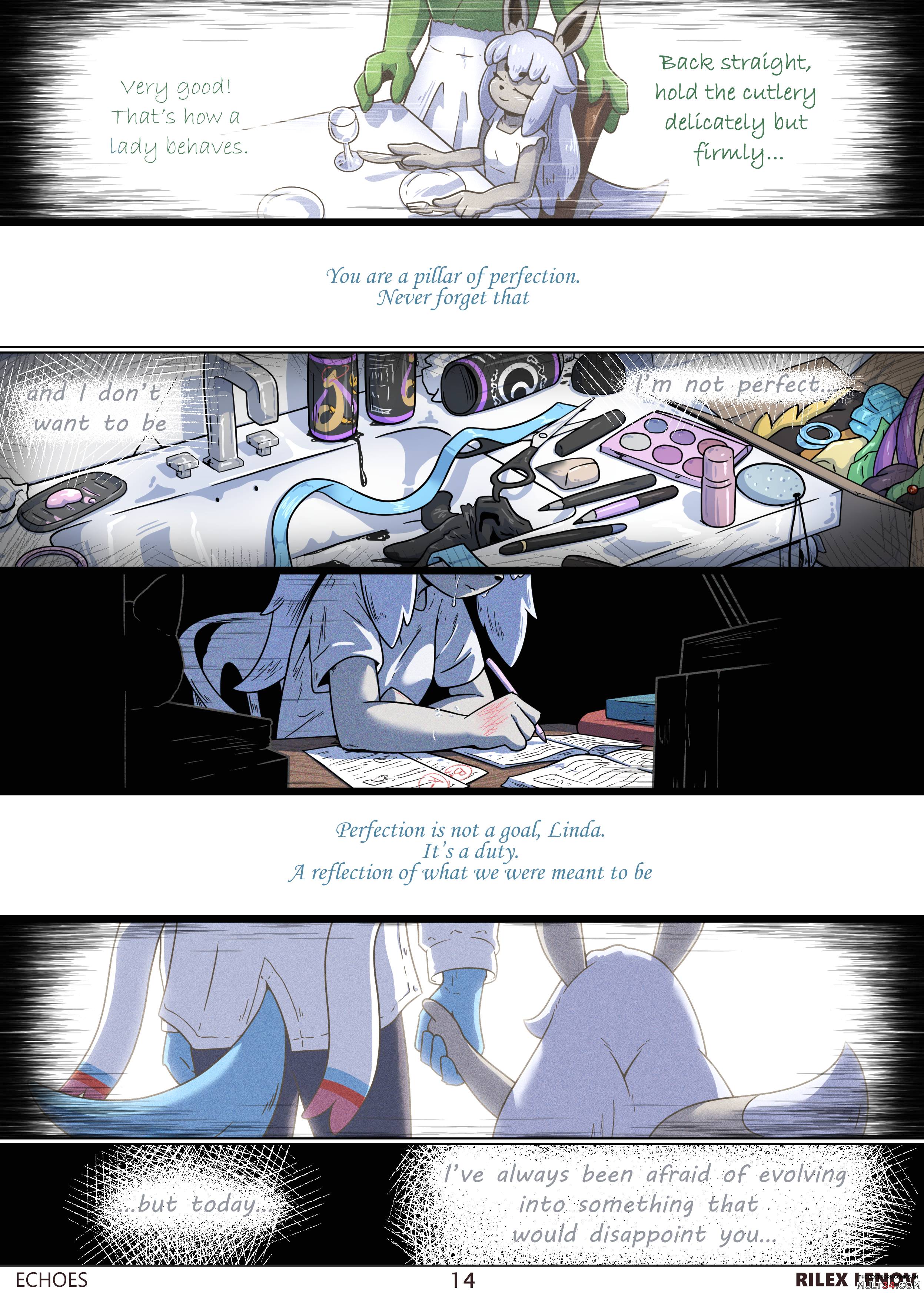 Echoes - Porn Comics page 14