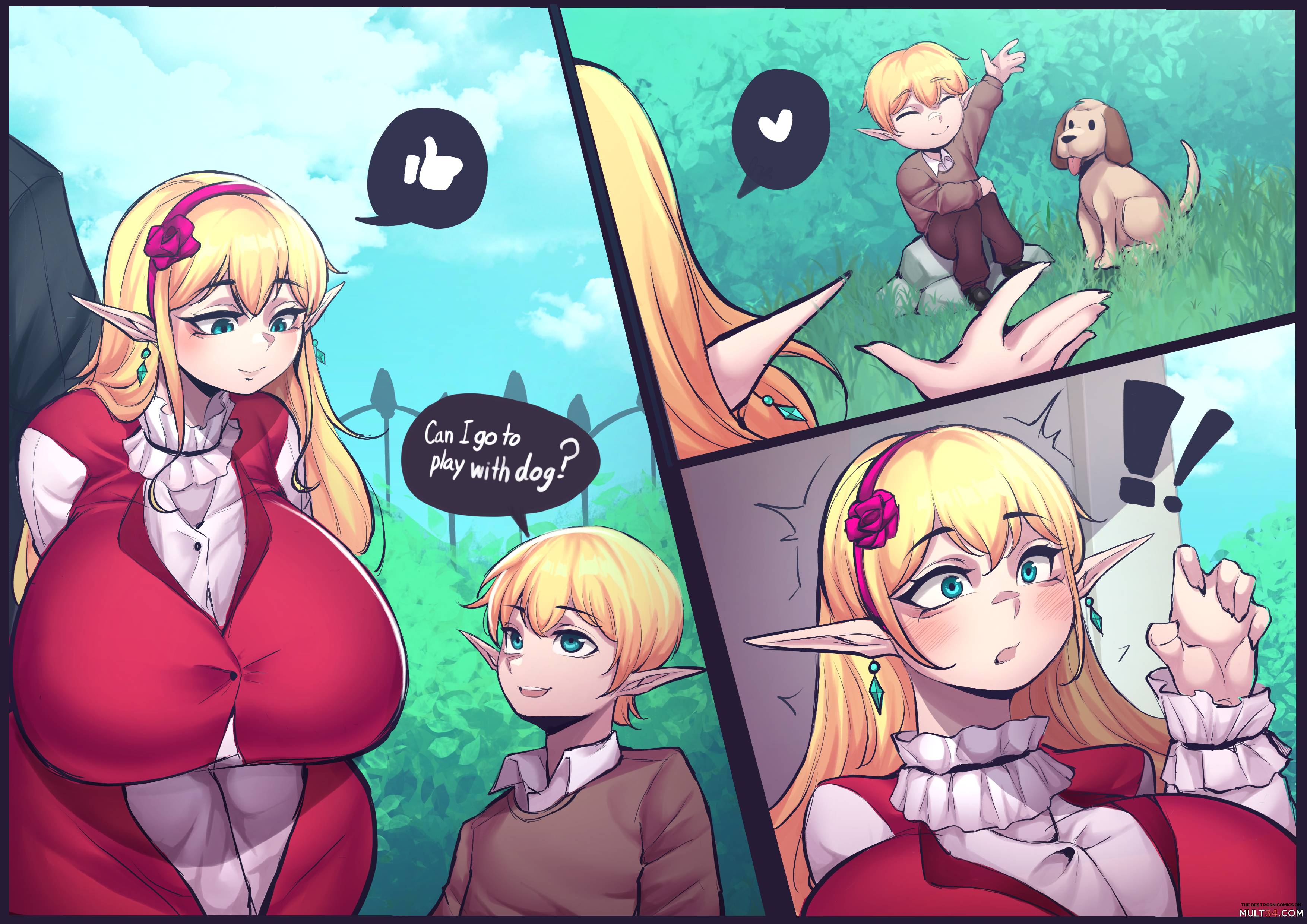 Elf Mom 2 page 1