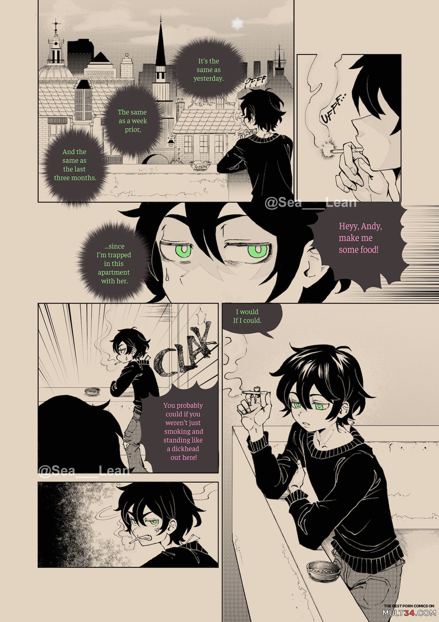 Eyes and Roots - Porn Comics page 2