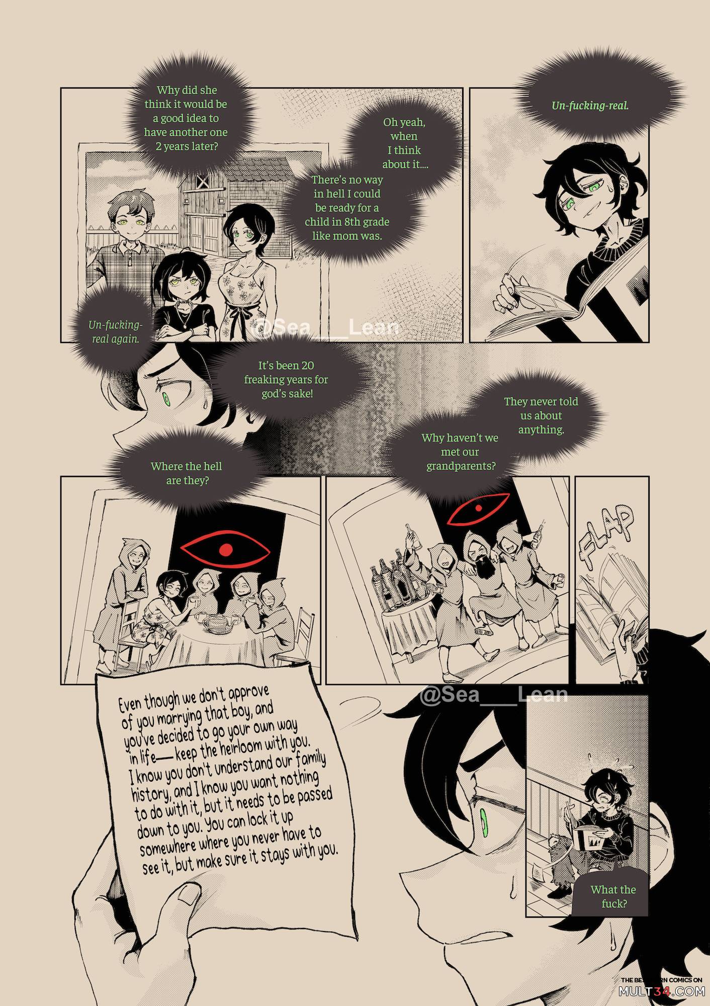 Eyes and Roots - Porn Comics page 20
