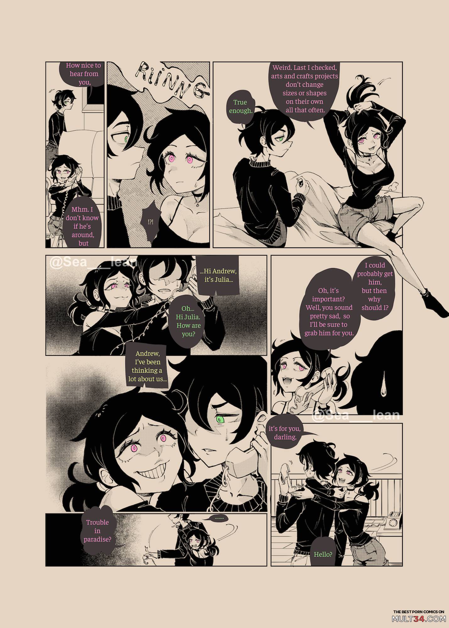 Eyes and Roots - Porn Comics page 32