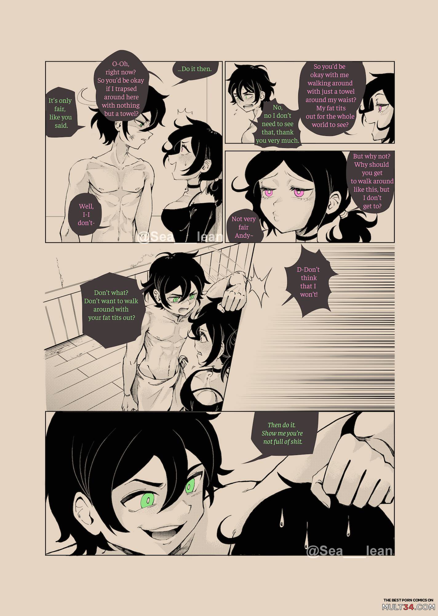 Eyes and Roots - Porn Comics page 35