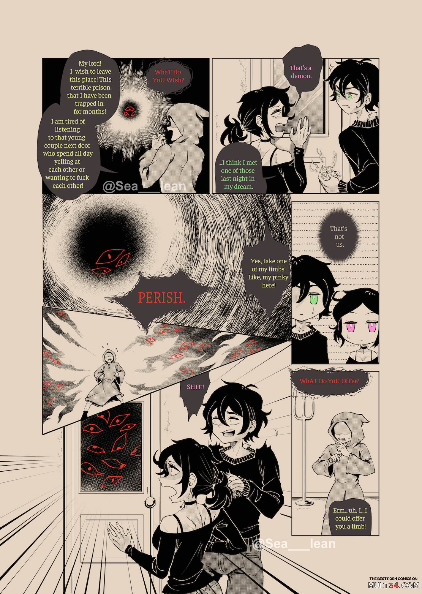 Eyes and Roots - Porn Comics page 45