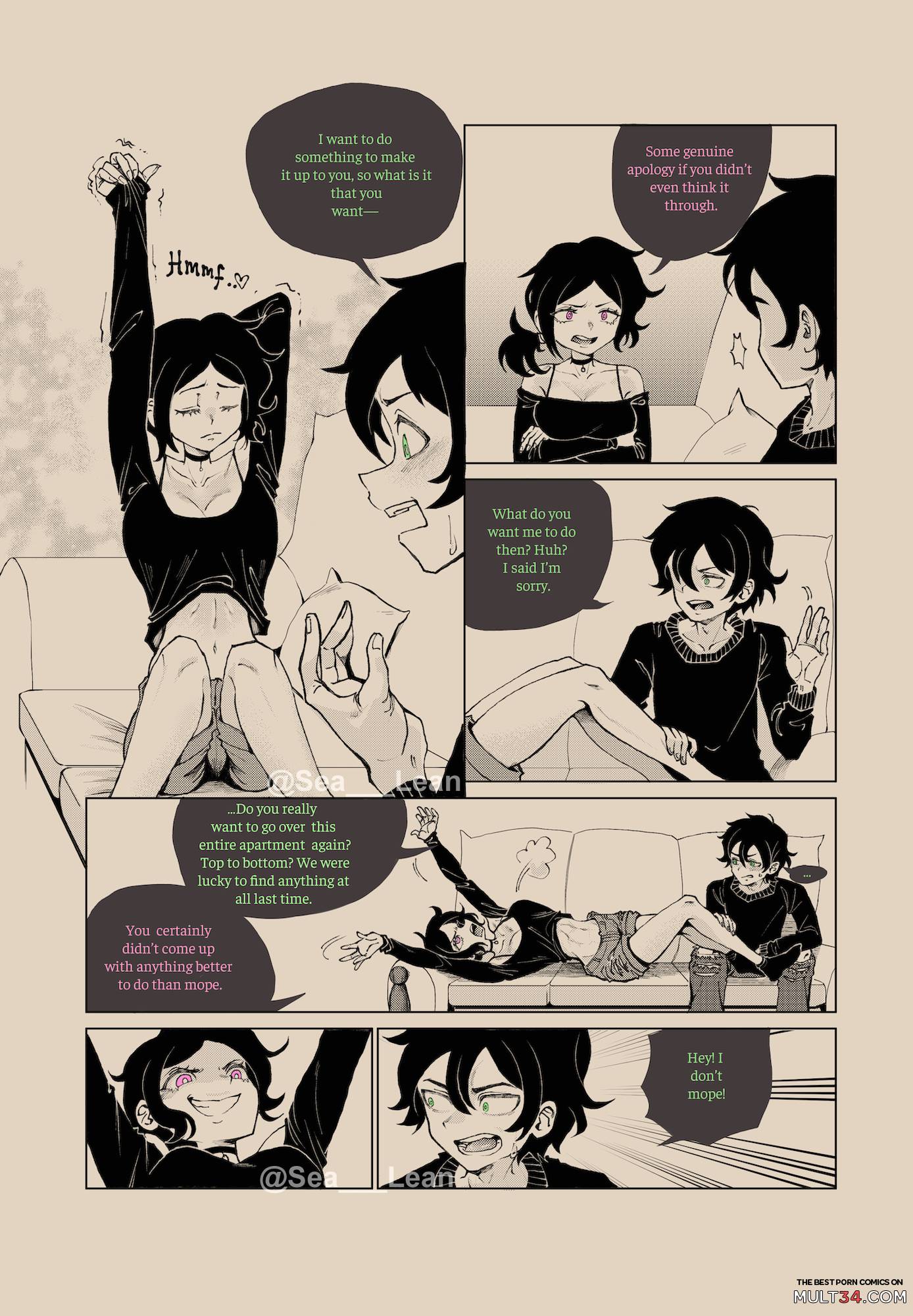 Eyes and Roots - Porn Comics page 6