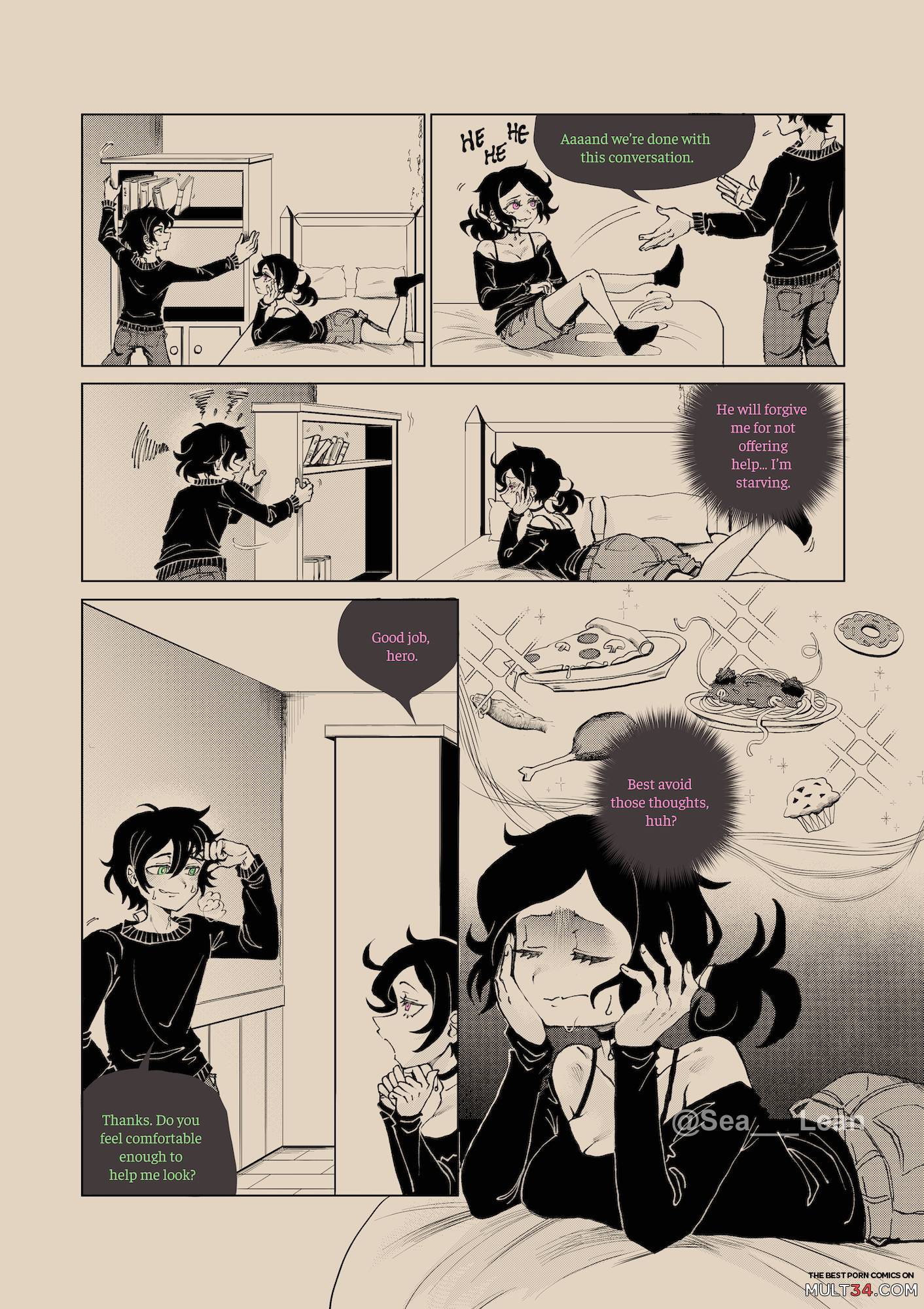 Eyes and Roots - Porn Comics page 9
