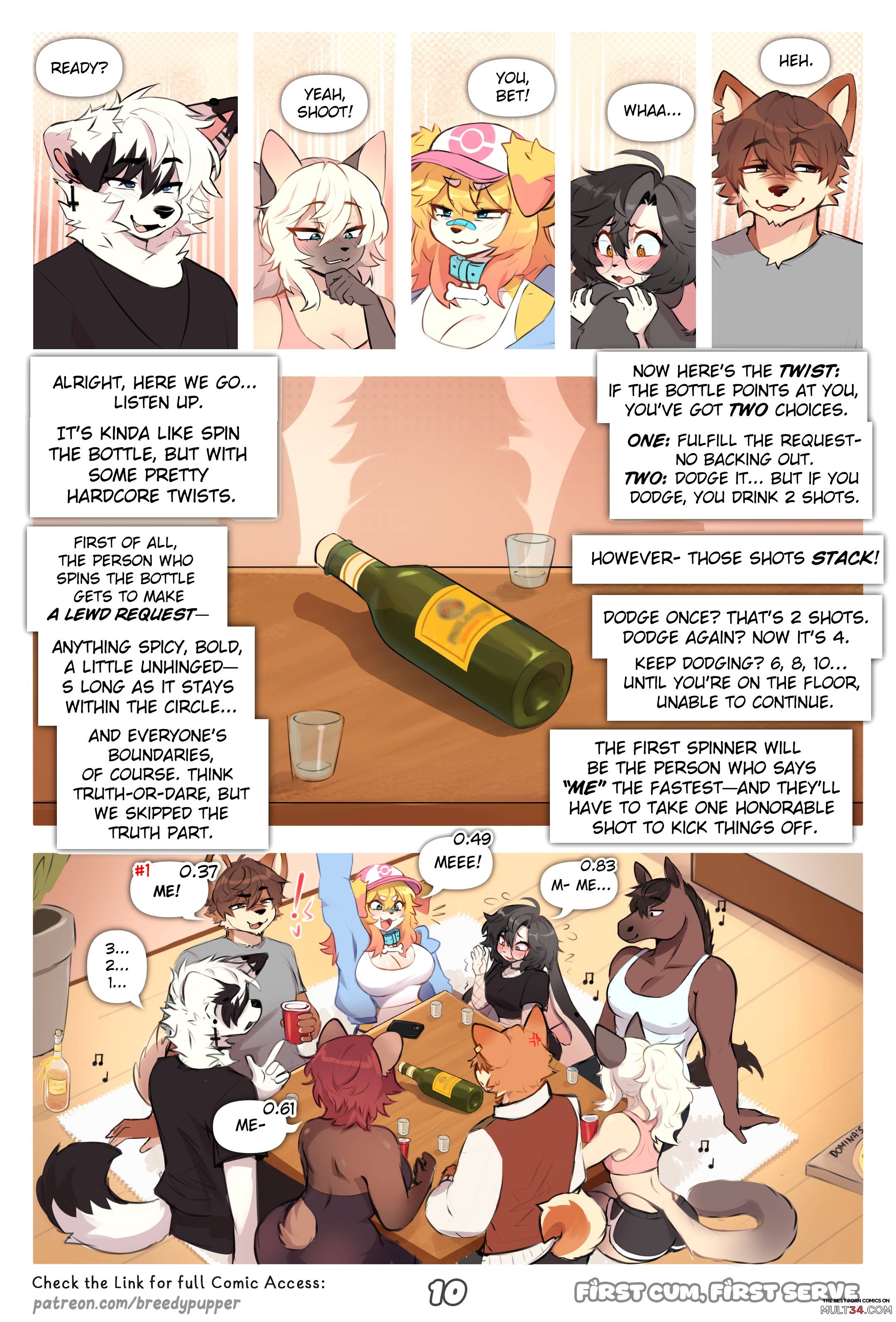 First Cum, First Serve! - Porn Comics page 11