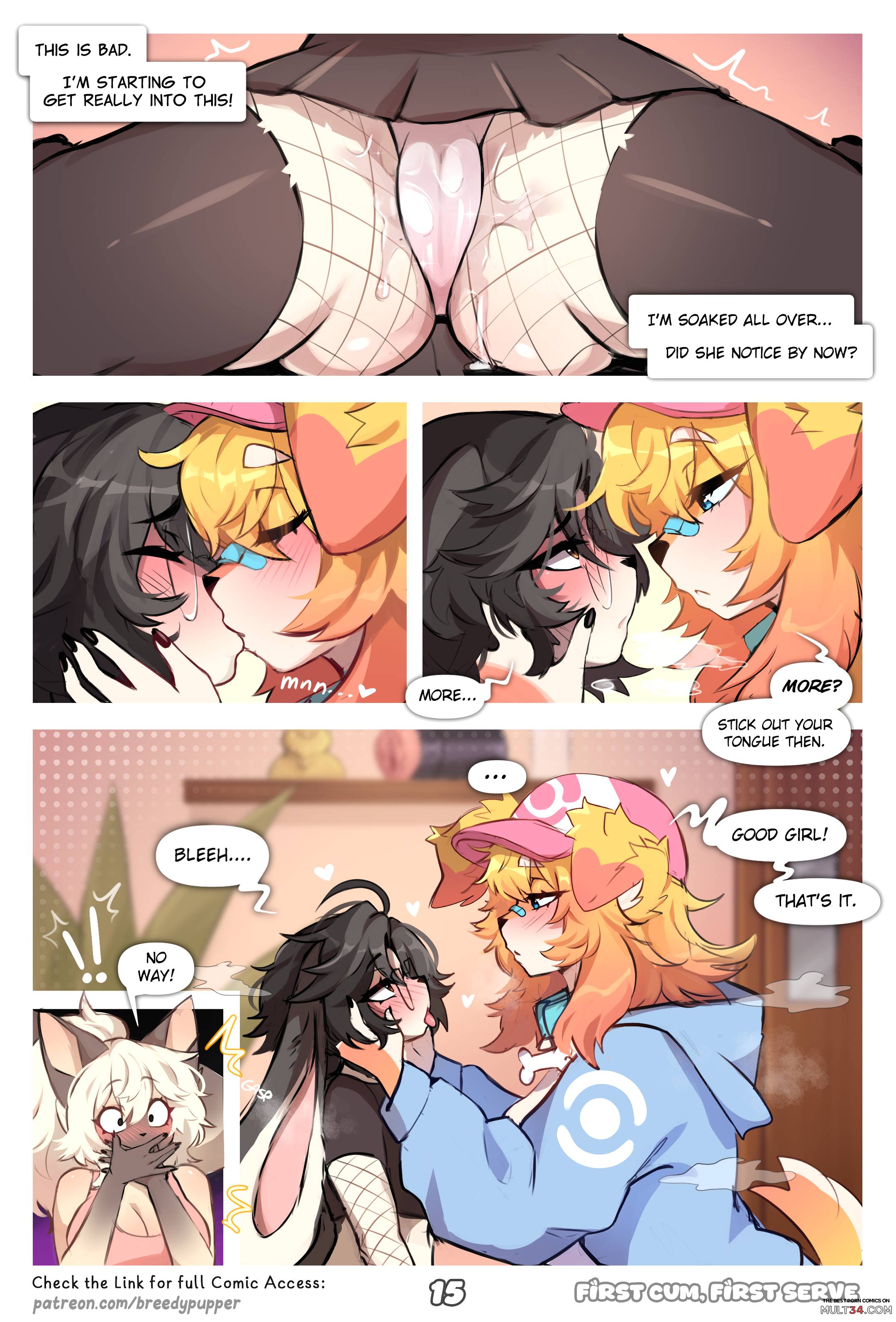 First Cum, First Serve! - Porn Comics page 16