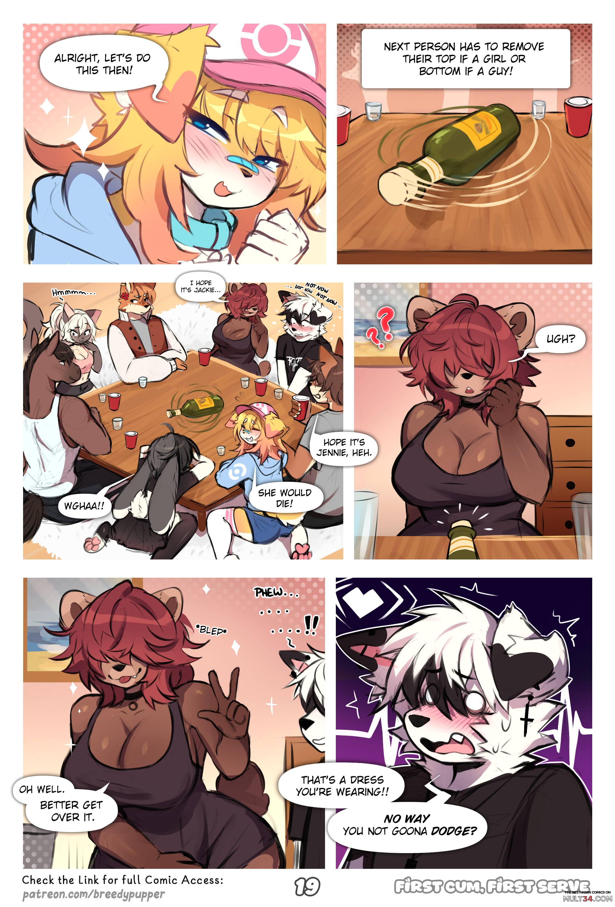 First Cum, First Serve! - Porn Comics page 20