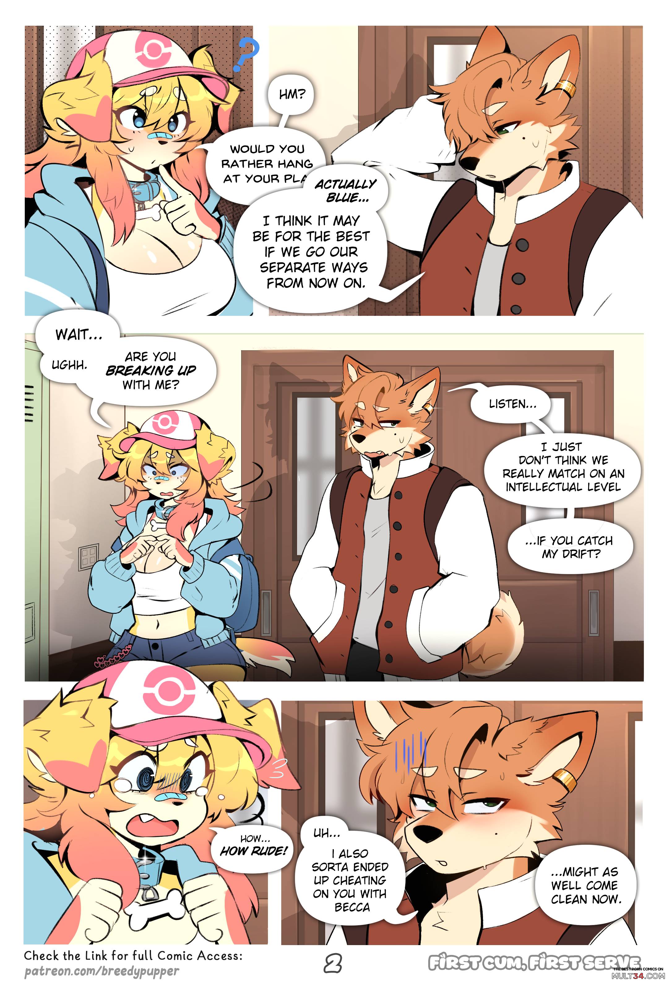 First Cum, First Serve! - Porn Comics page 3