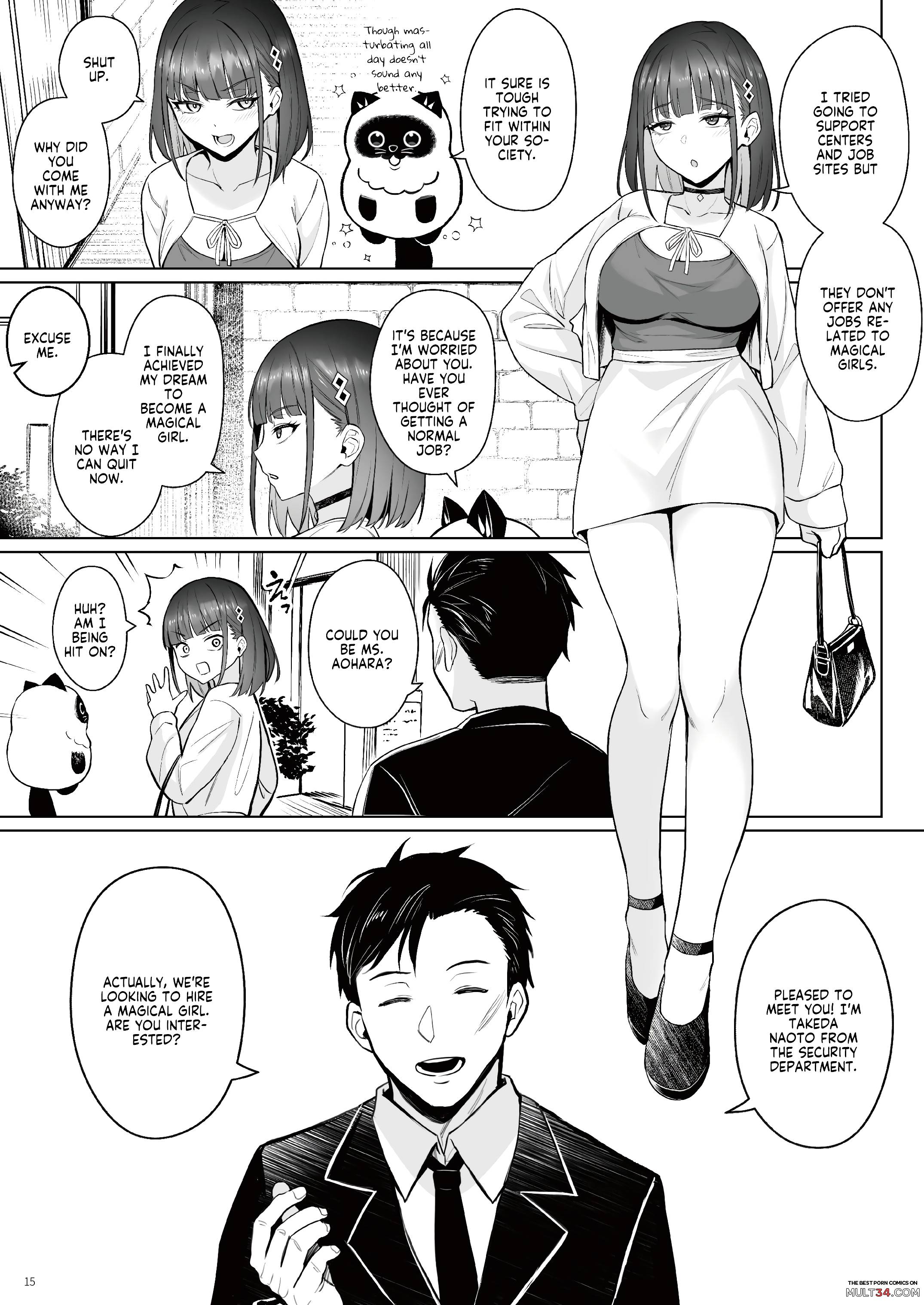 Former Magical Girl Blue's Work: The Prequel page 12