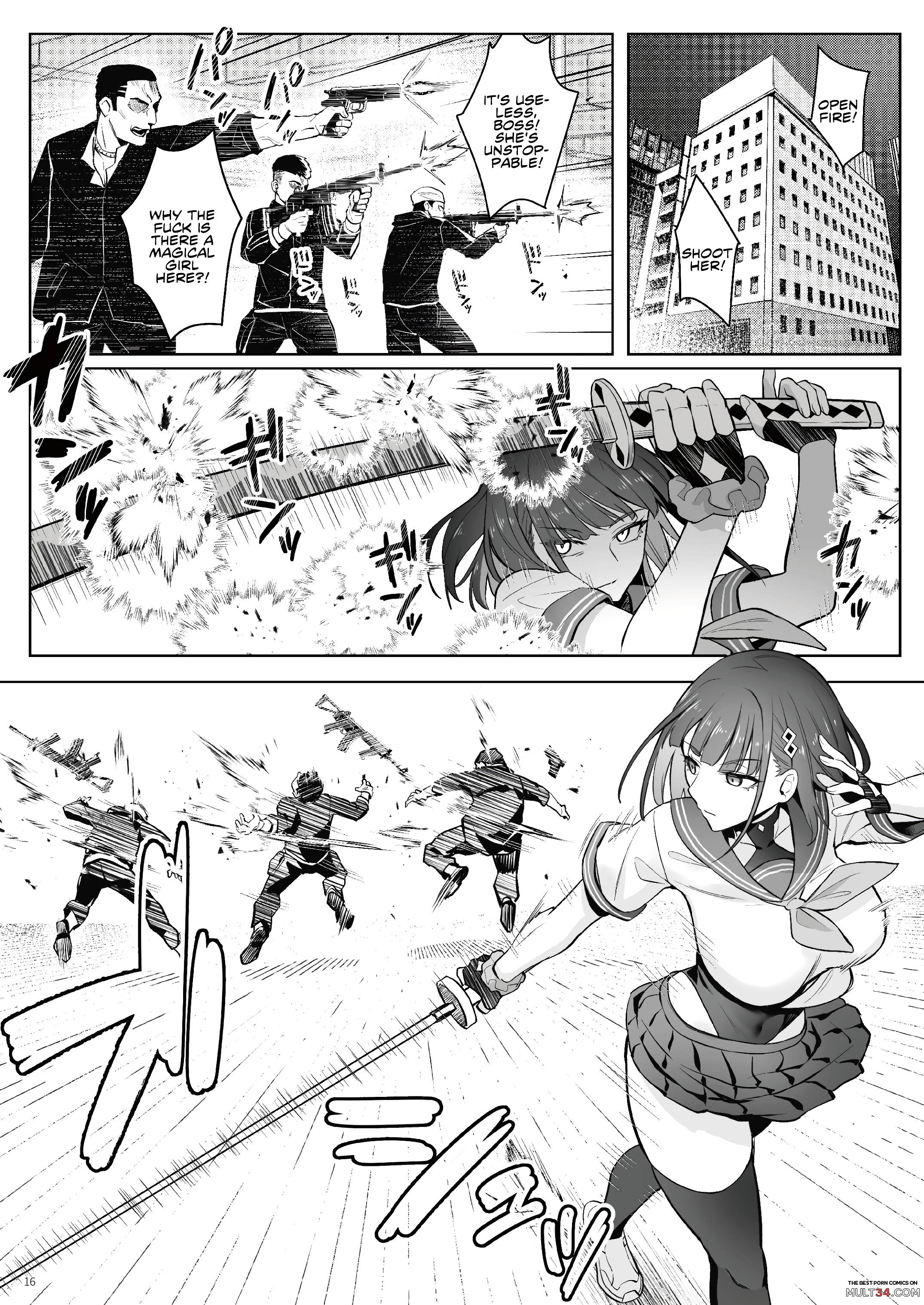Former Magical Girl Blue's Work: The Prequel page 13