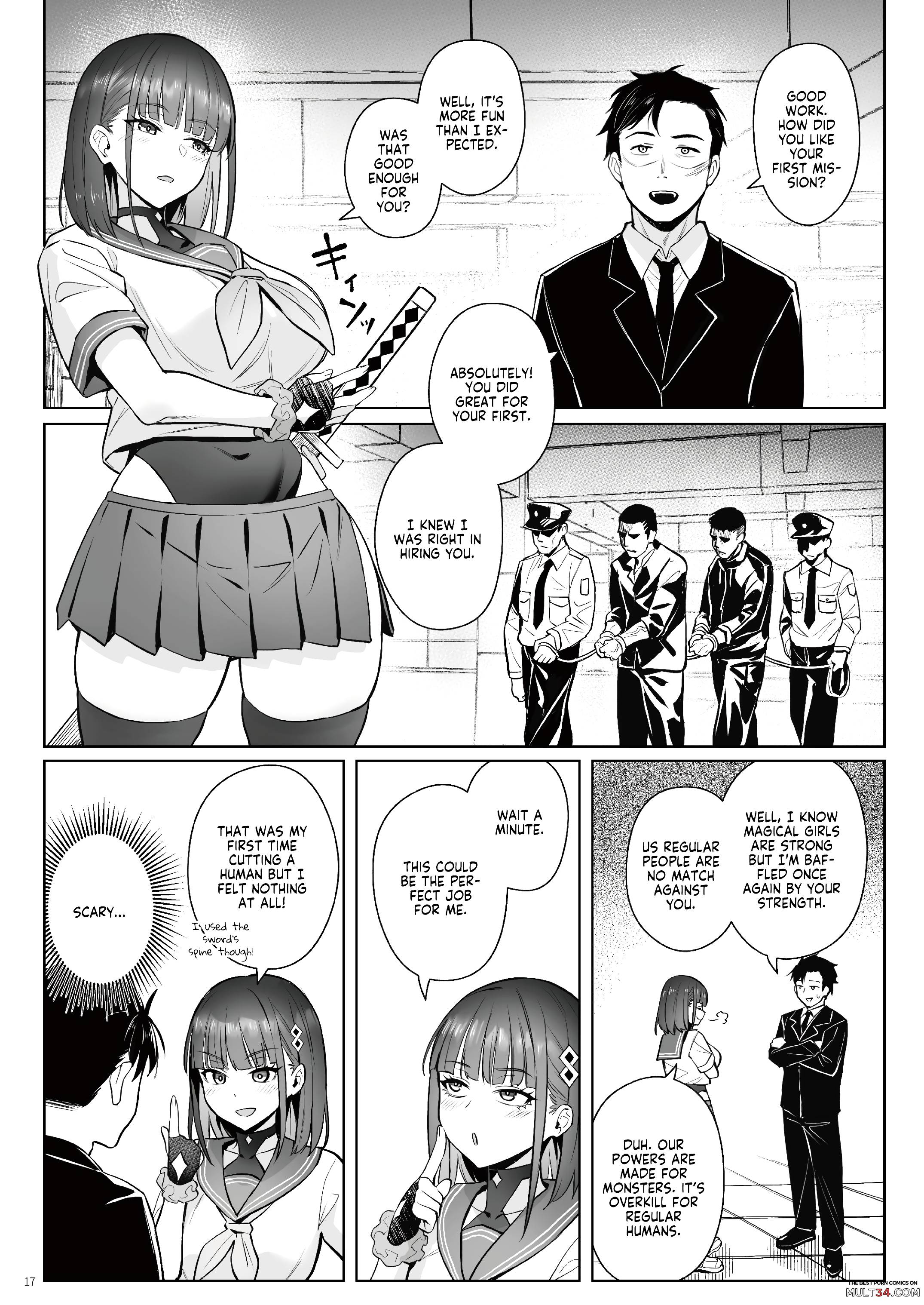 Former Magical Girl Blue's Work: The Prequel page 14